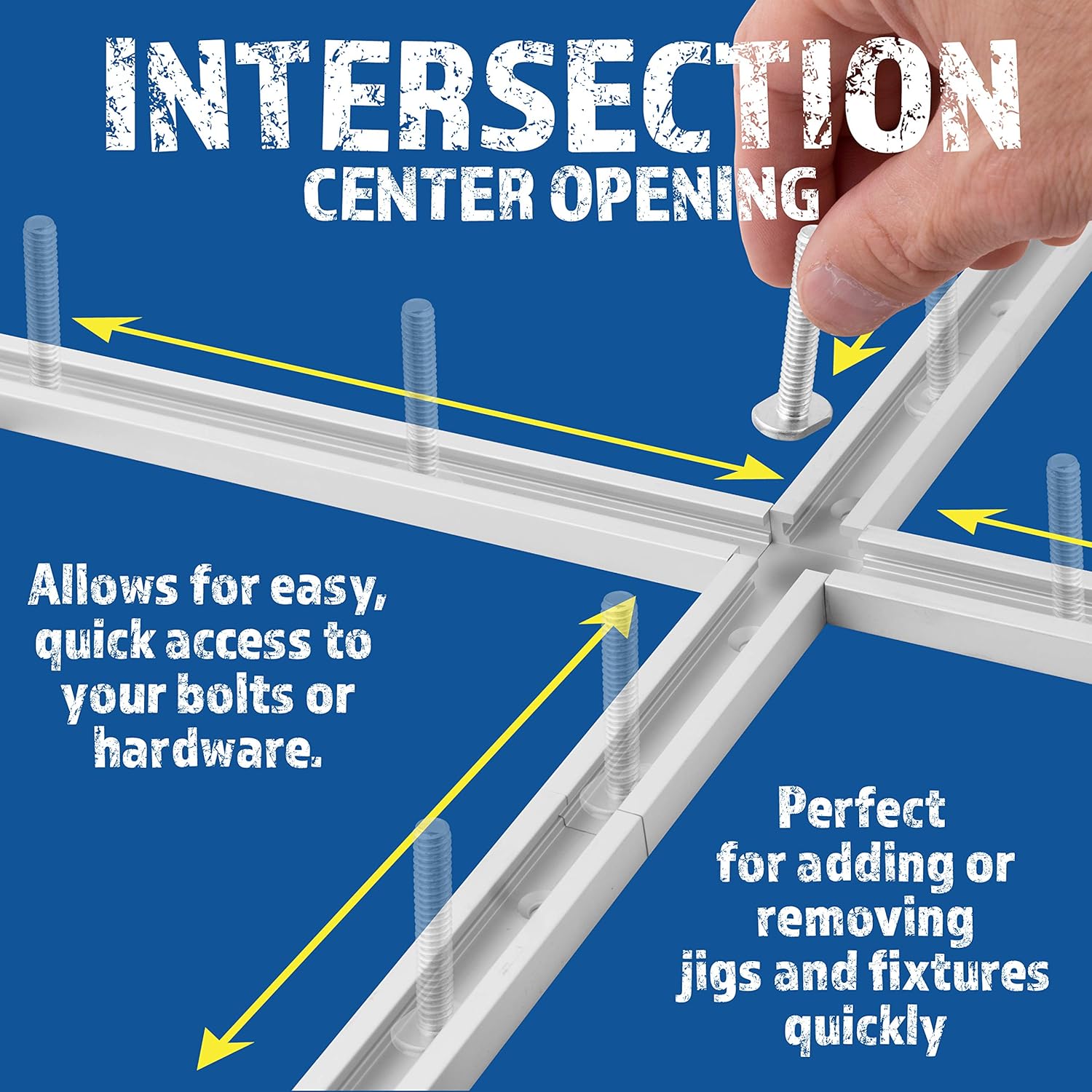 Double Cut Universal Track (2 Pack) with One Intersection Kit