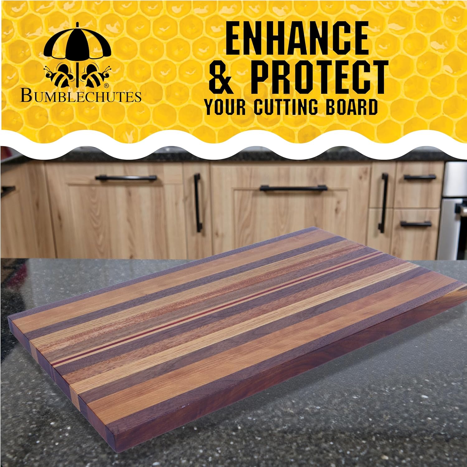 Wood Cutting Board Care Gift Set