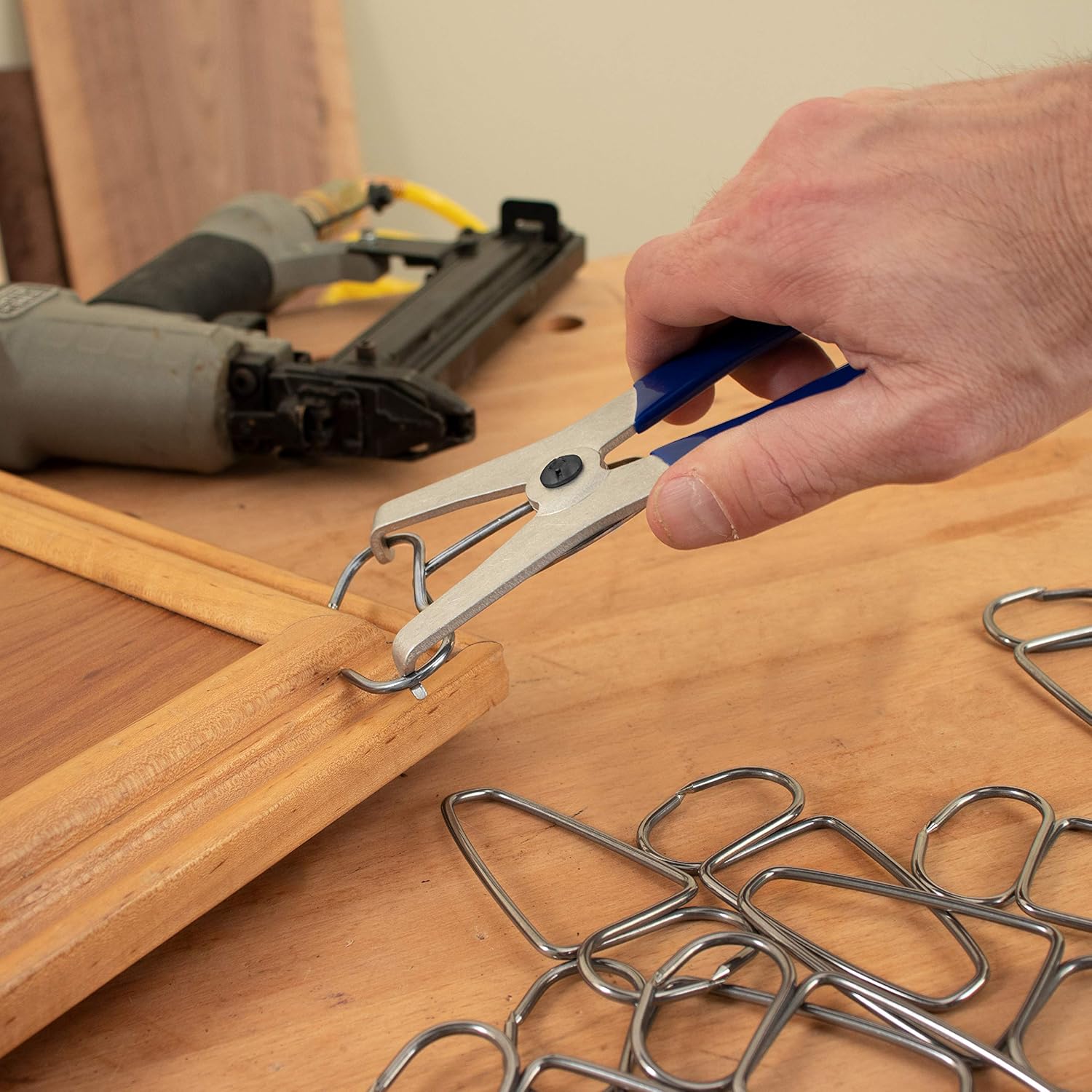 Spring Miter Clamps and Pliers