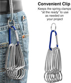 Spring Miter Clamps and Pliers