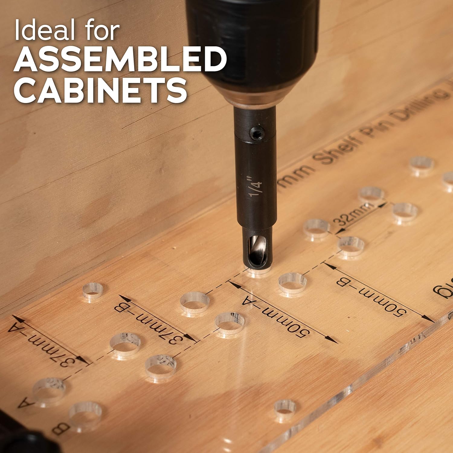 EZ Align Shelf Pin Jig