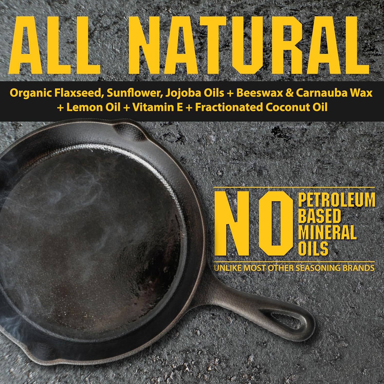 Cast Iron and Grill Seasoning Wax