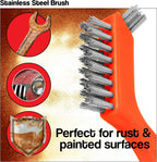 3 Piece Wire Brush Set