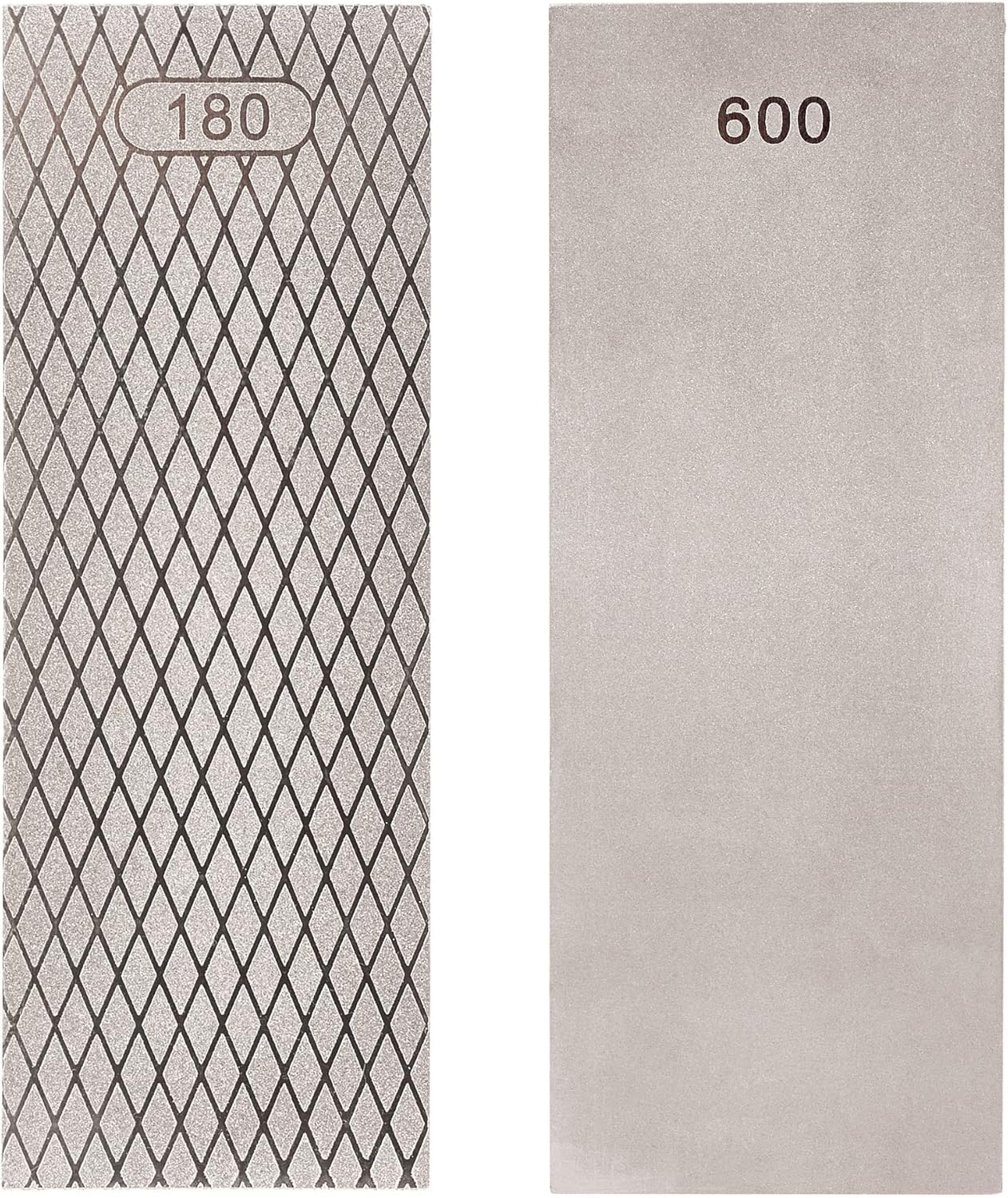 Diamond Stone Sharpening & Flattening Kit - 8" x 3" Professional Double-Sided Fine/Coarse