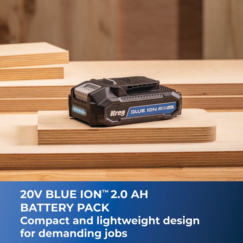 20V Blue Ion™ 2.0Ah Battery Pack