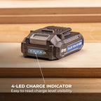 20V BlueIon™ Battery and Charger Starter Kit - 2.0Ah