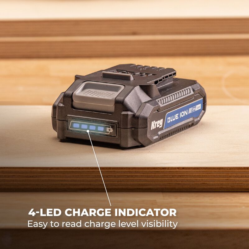 20V BlueIon™ Battery and Charger Starter Kit - 2.0Ah