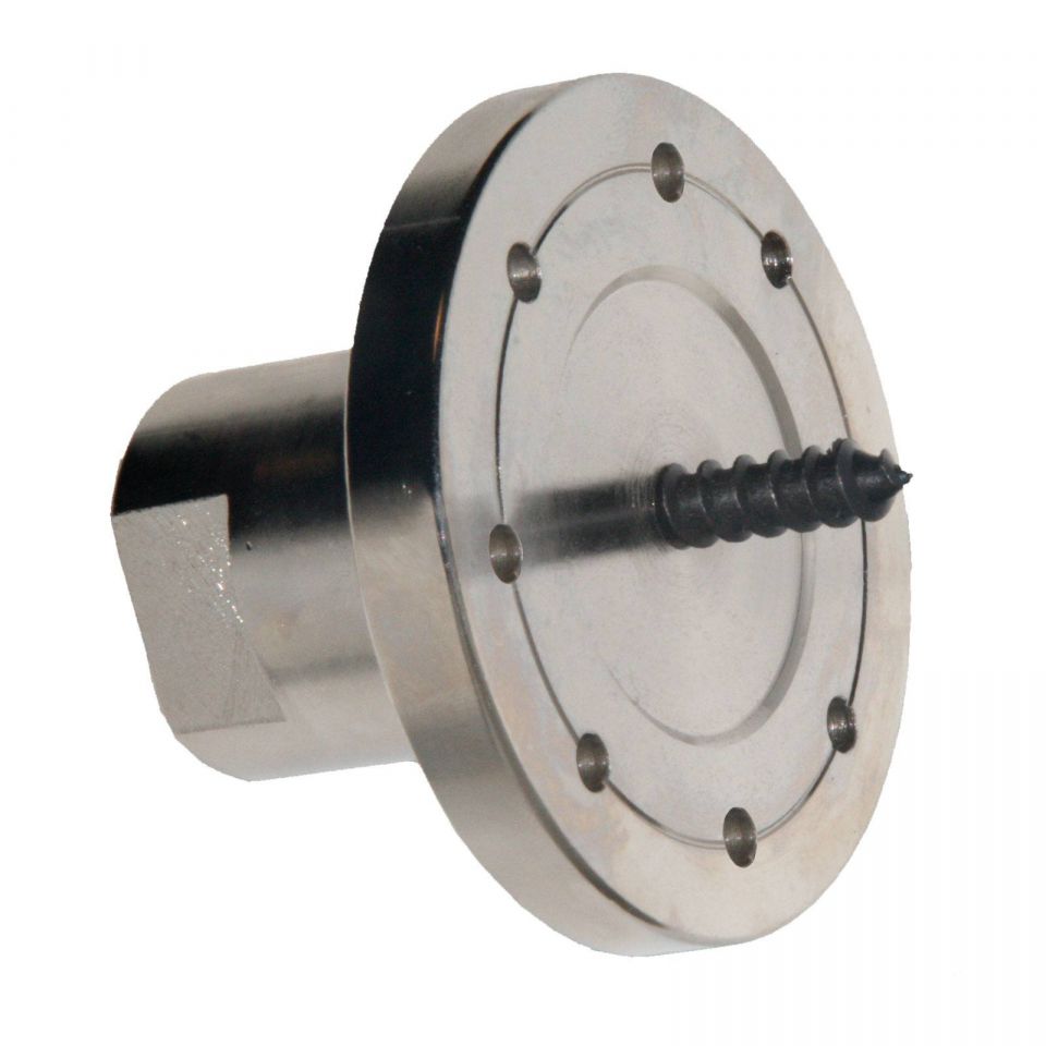 3" Faceplate with Screw Chuck