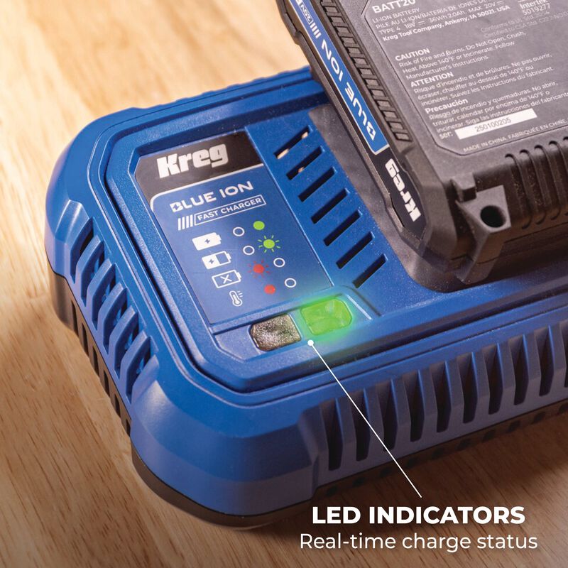 20V BlueIon™ Fast Charger