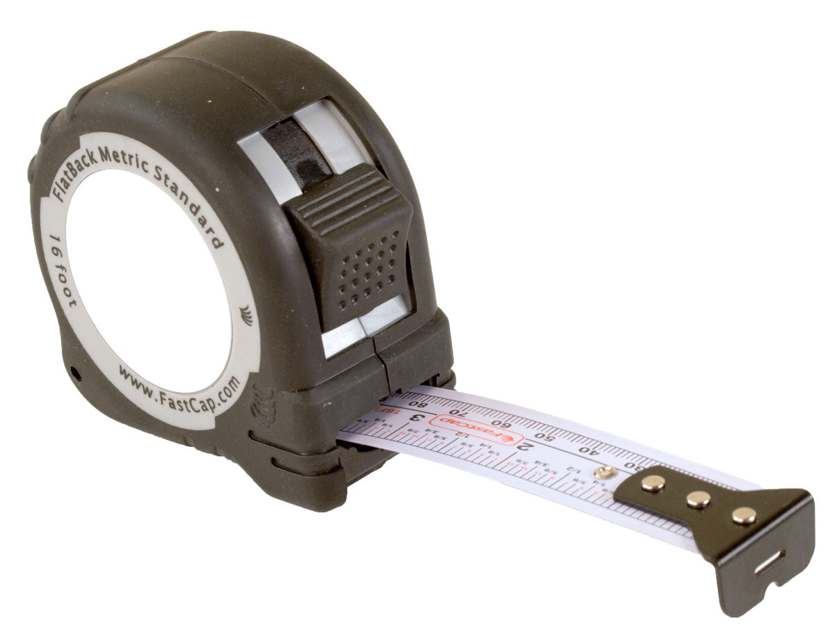 Flatback Metric Standard 16' Tape Measure