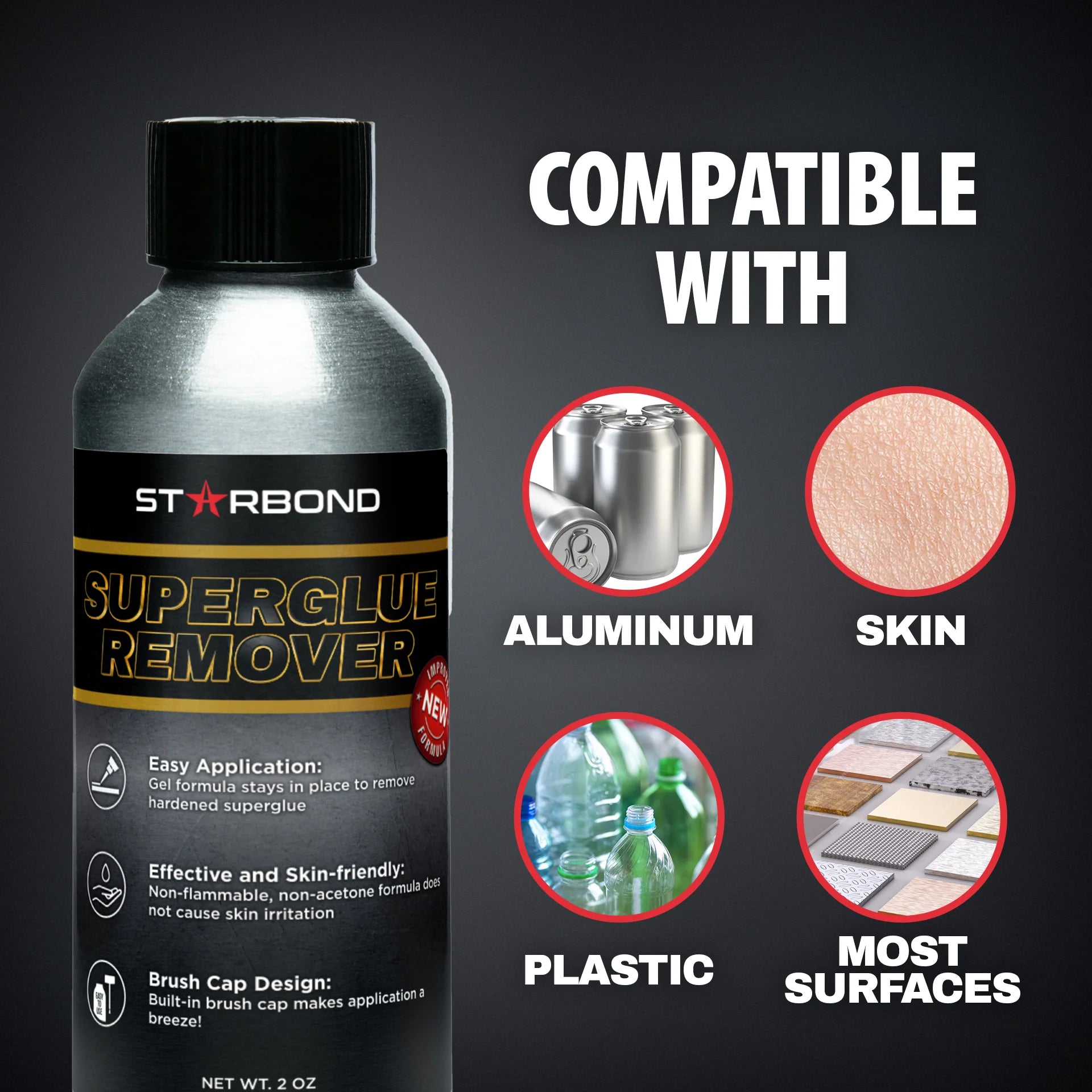 Super Glue Remover - 2 oz