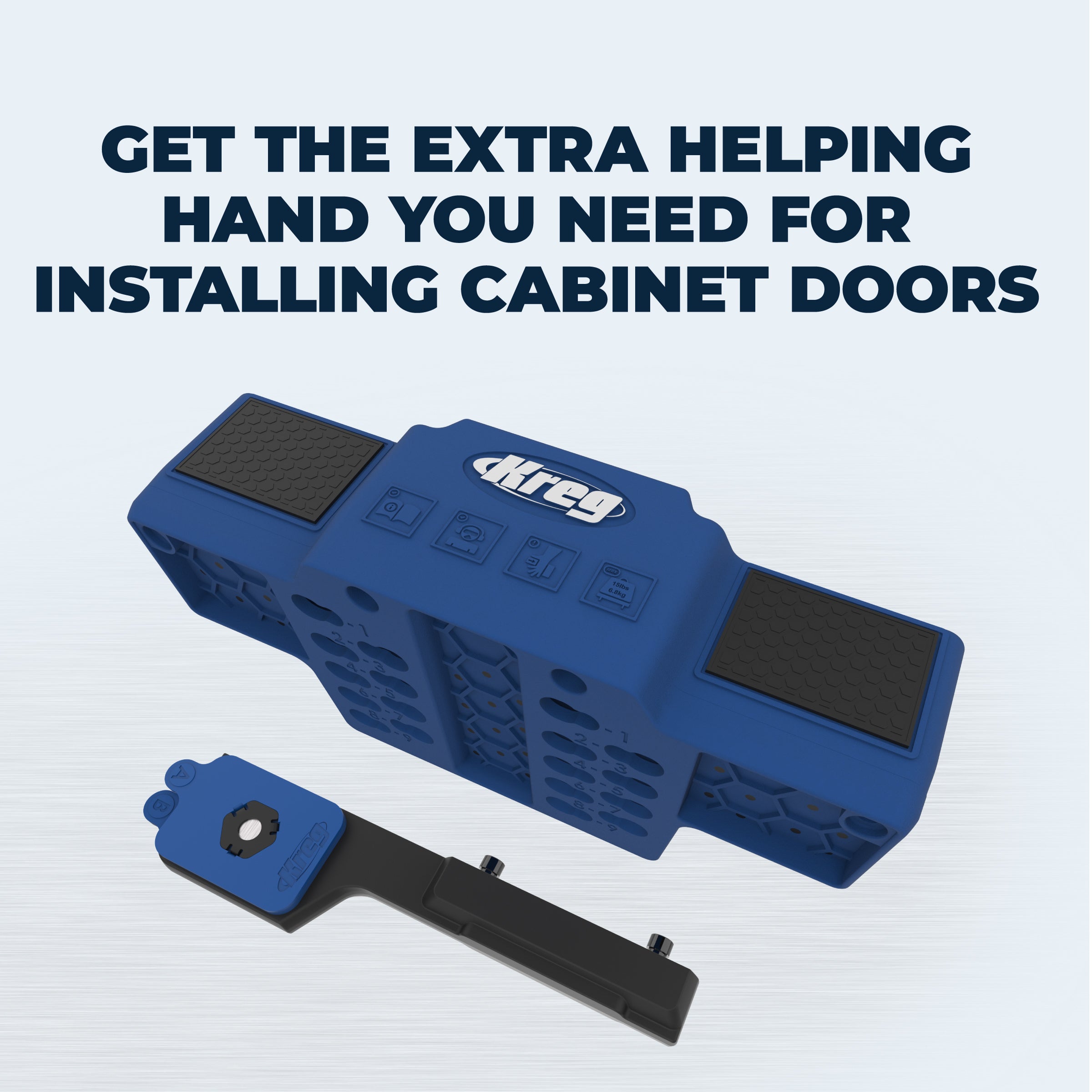 Cabinet Door Mounting Jig