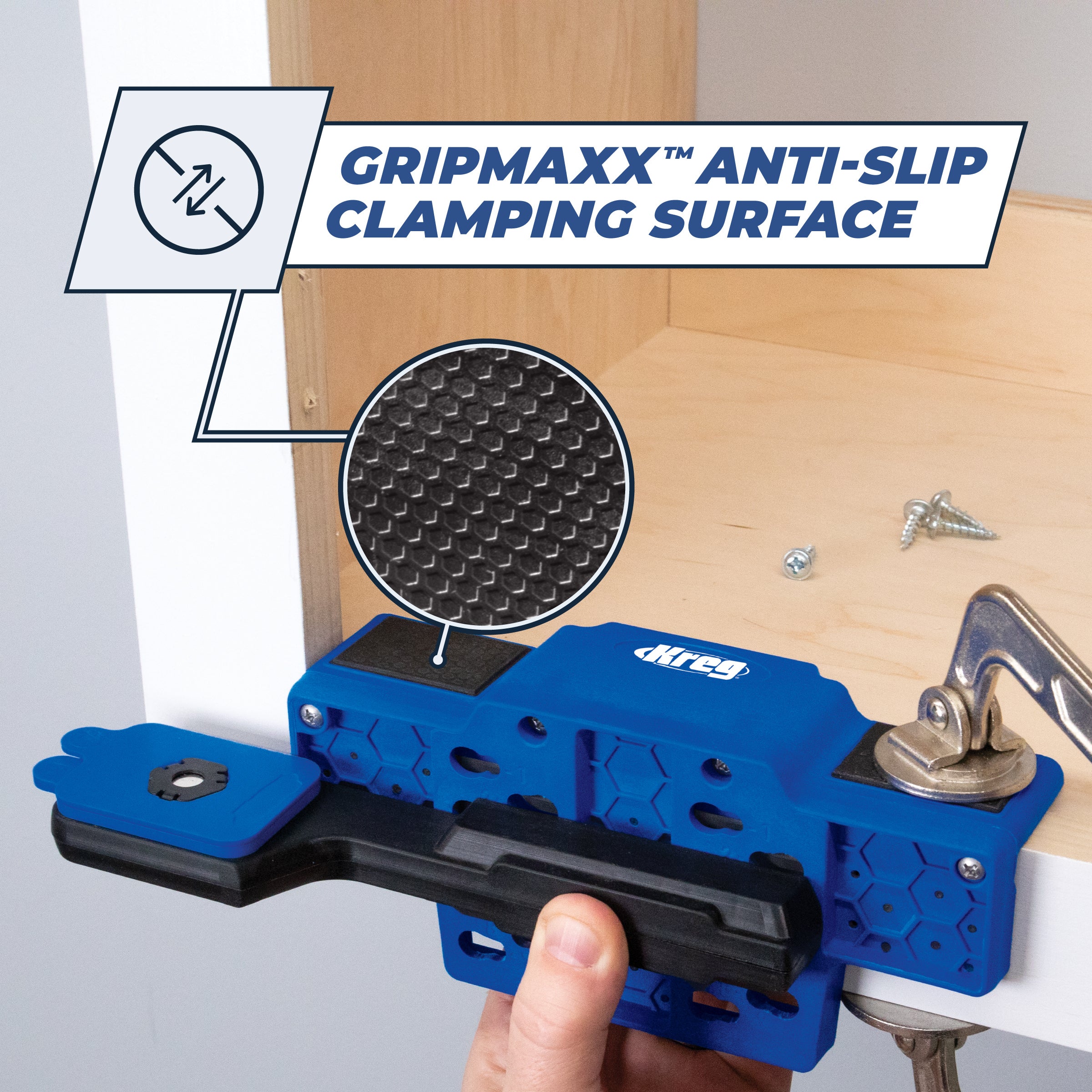 Cabinet Door Mounting Jig