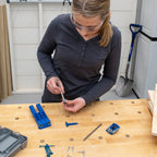 Easy-Set Drill Bit with Stop Collar & Gauge/Hex Wrench