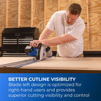 20V Ionic Drive™ 6-1/2" Plunge-Cut Track Saw (Tool Only)