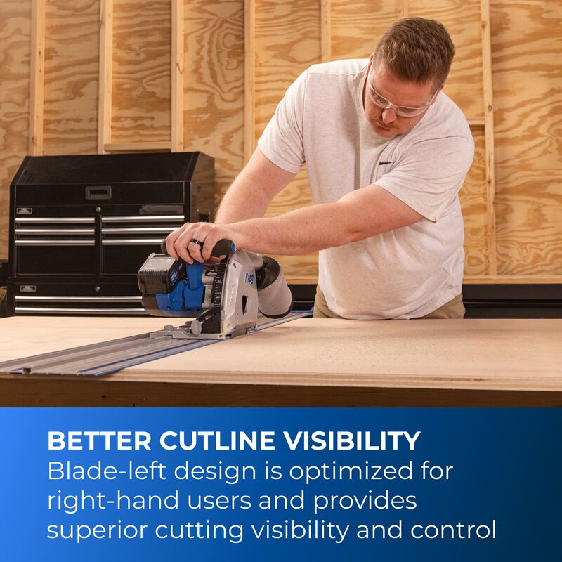 20V Ionic Drive™ 6-1/2" Plunge-Cut Track Saw (Tool Only)