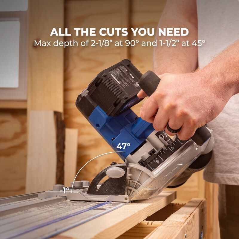 20V Ionic Drive™ 6-1/2" Plunge-Cut Track Saw (Tool Only)