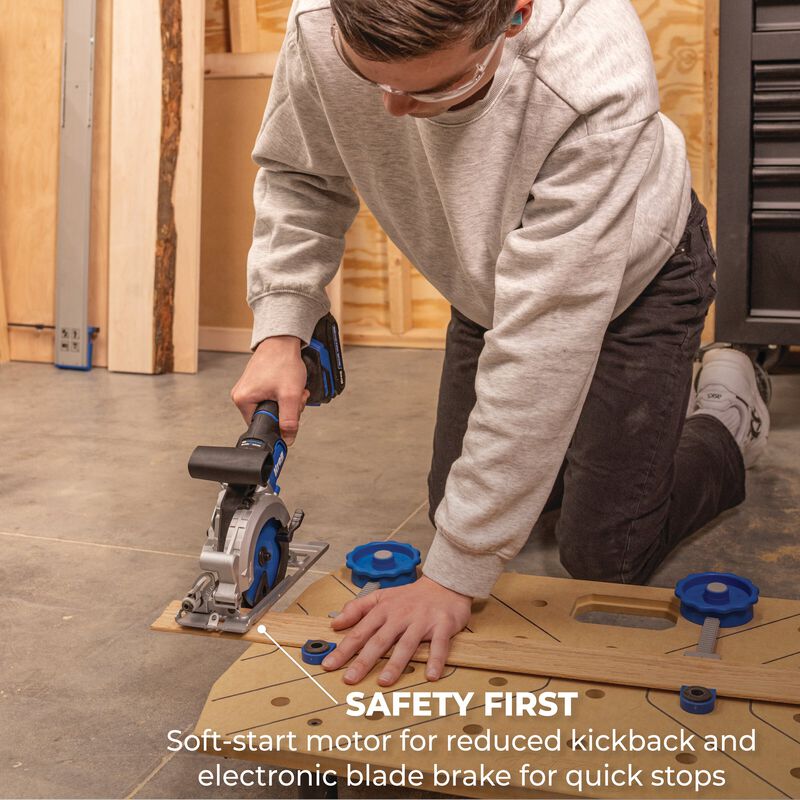 20V Ionic Drive™ 4-1/2" Circular Saw (Tool Only)