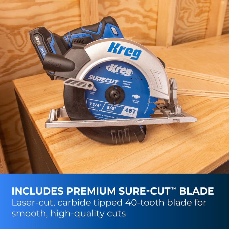 20V Ionic Drive™ 7-1/4" Circular Saw (Tool Only)