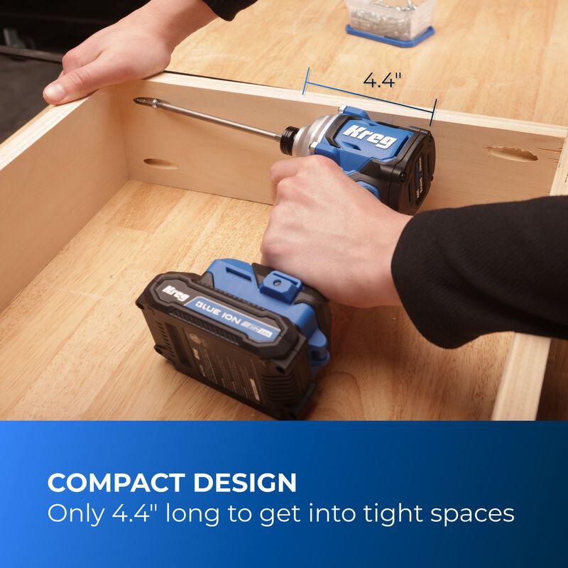 20V Ionic Drive™ 1/4" Compact Impact Driver (Tool Only)