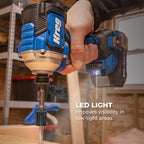20V Ionic Drive™ 1/4" Compact Impact Driver (Tool Only)