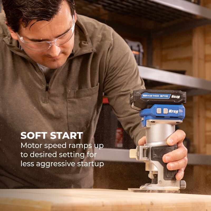 20V Ionic Drive™ 1/4" Trim Router (Tool Only)