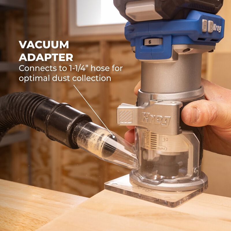 20V Ionic Drive™ 1/4" Trim Router (Tool Only)