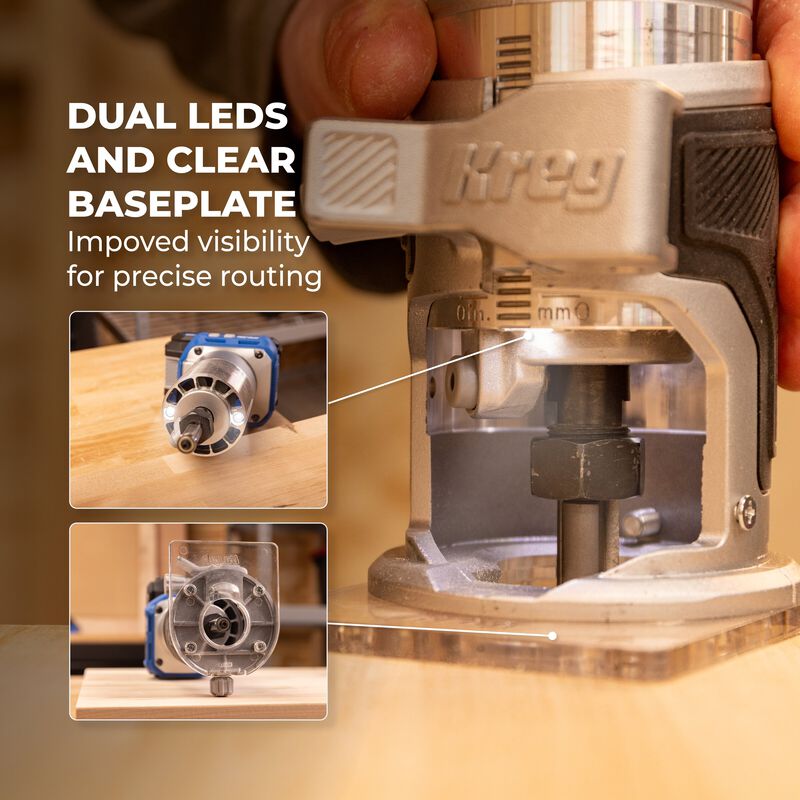20V Ionic Drive™ 1/4" Trim Router (Tool Only)