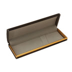 Black Velour with Gold Trim Pen Case