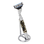 Chrome Universal Shaving Razor Stand