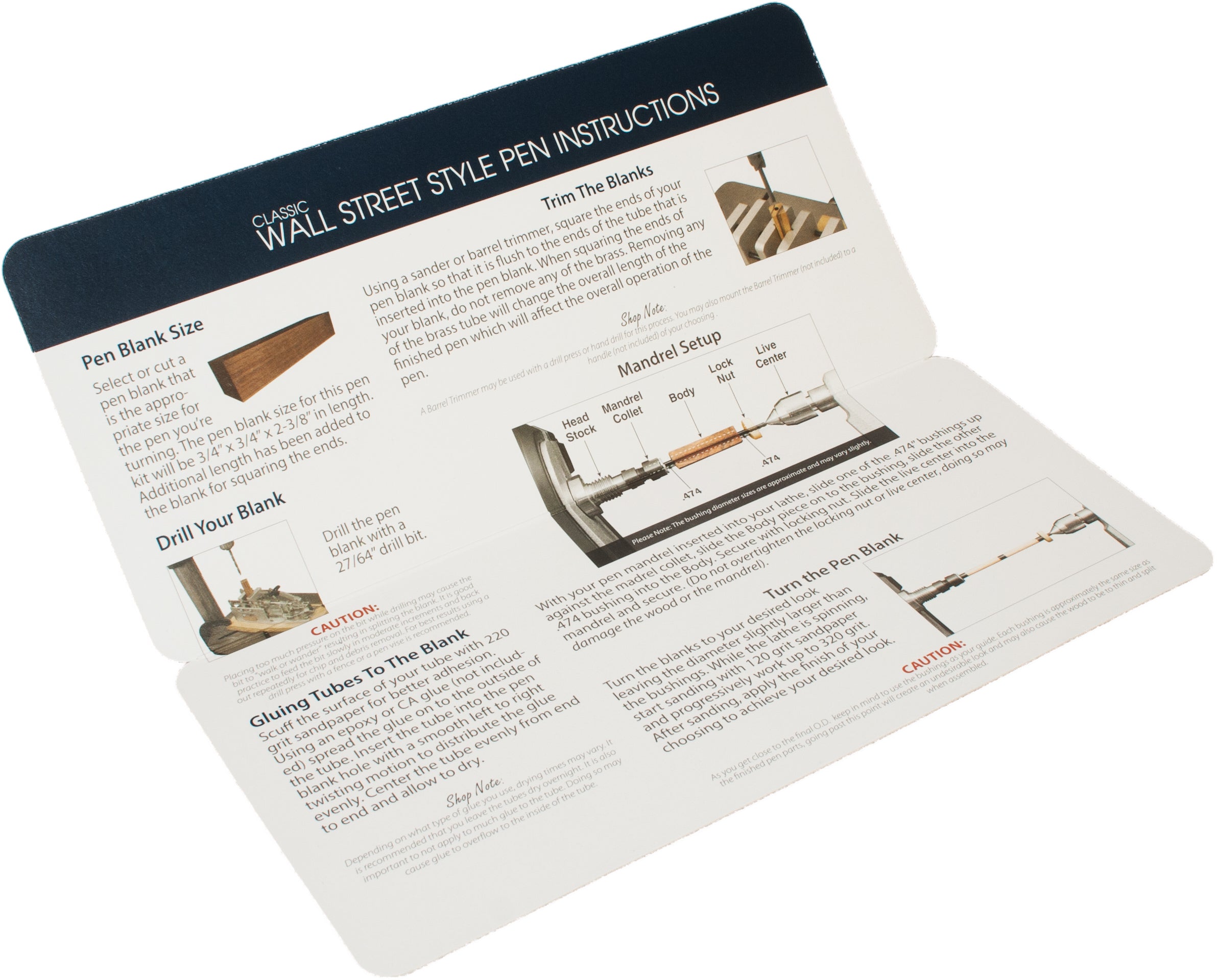 Classic Wall Street Pen Kit Starter Set