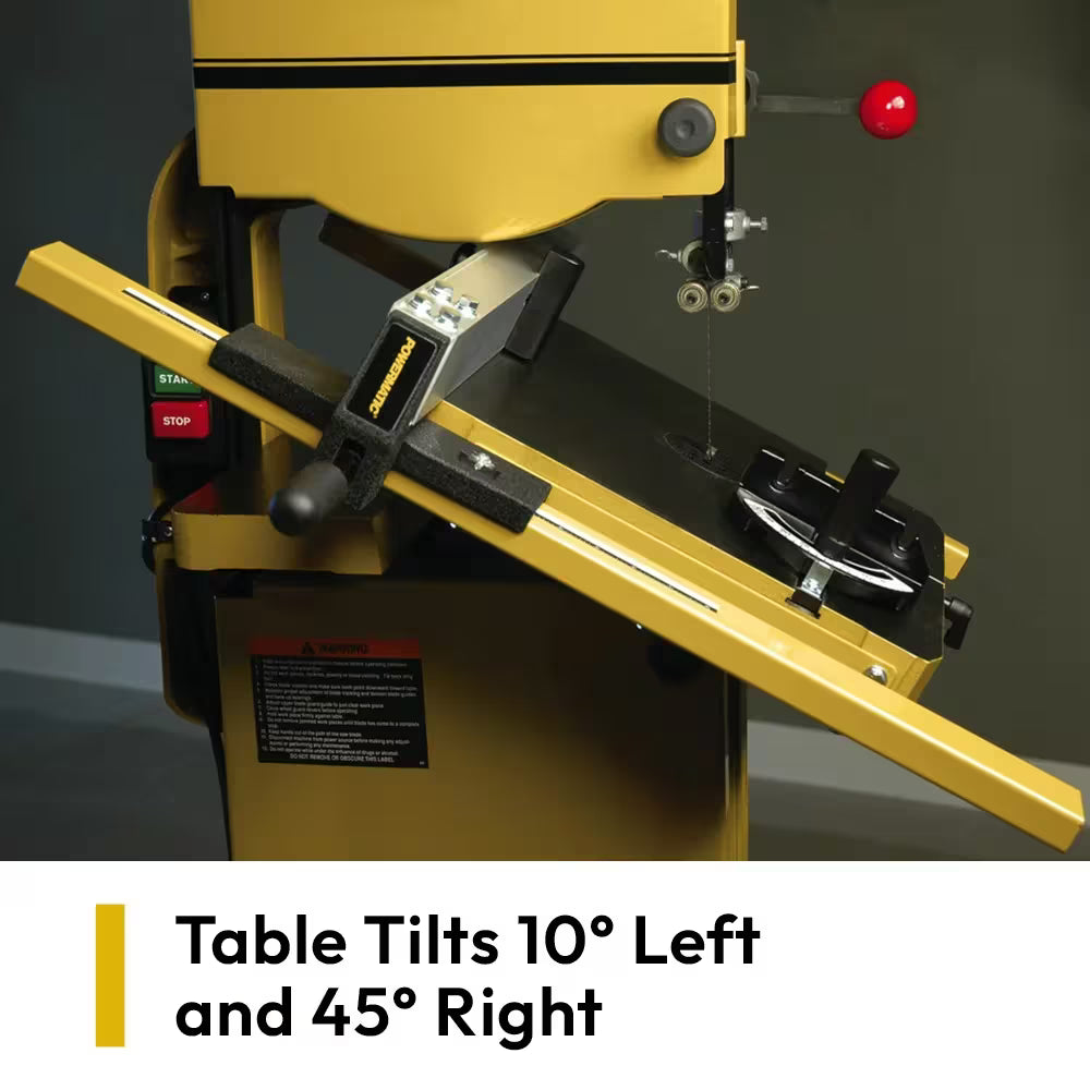 14" Closed Stand Bandsaw PWBS-14CS - 1791216K