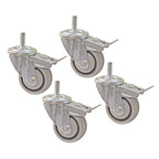 3" Dual Locking Caster Set