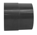 4" DWV (drain, waste, vent) PVC Pipe to 4" Hard Plastic Dust Collection Fitting