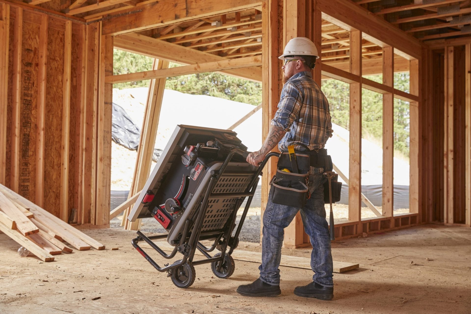 10" Jobsite Saw PRO / JSS™ Includes jobsite mobile cart & fence system