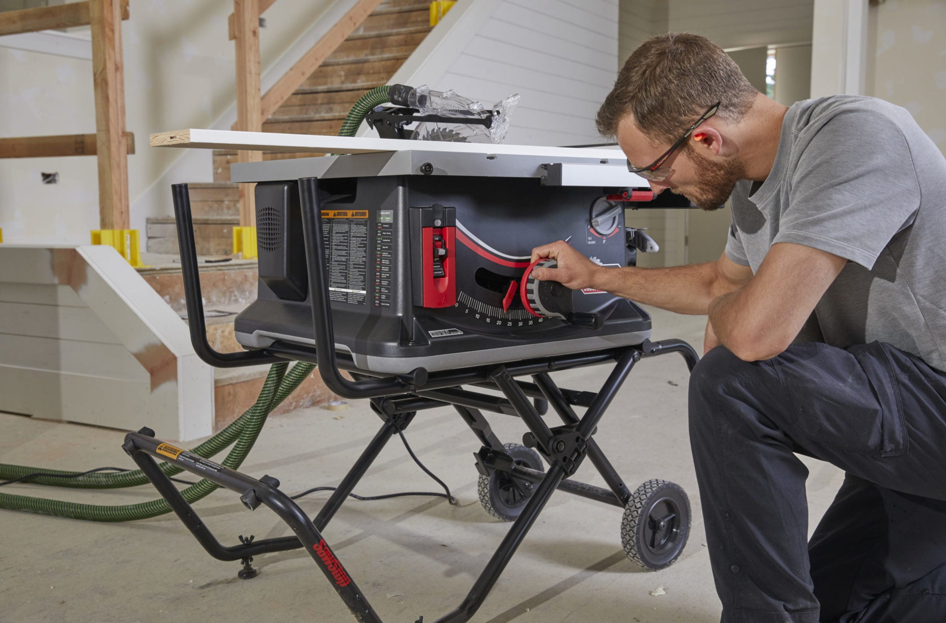 10" Jobsite Saw PRO / JSS™ Includes jobsite mobile cart & fence system