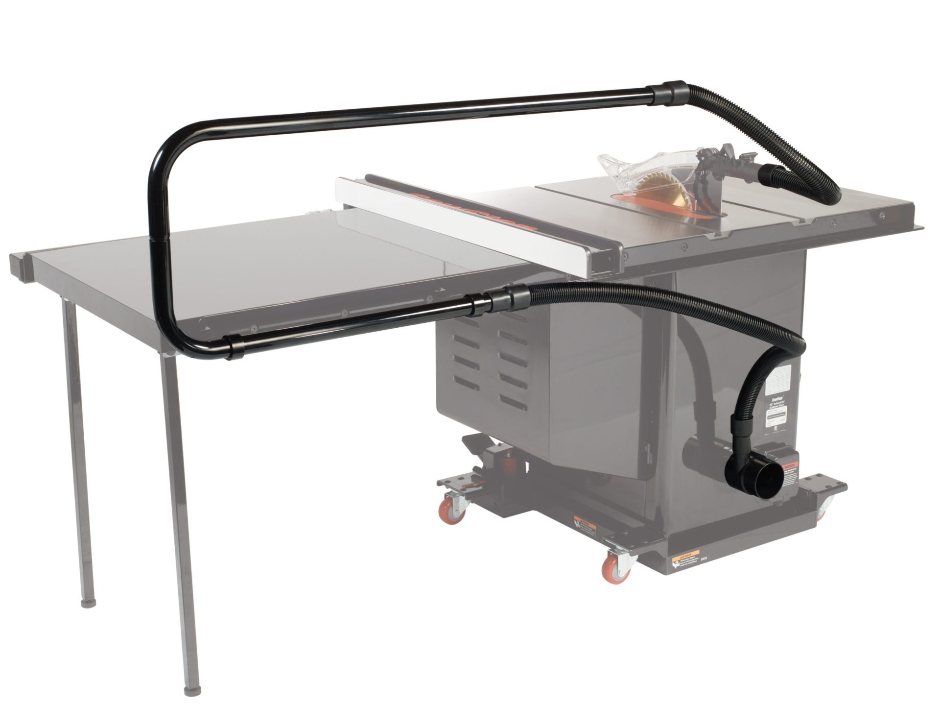 Overarm Dust Collection