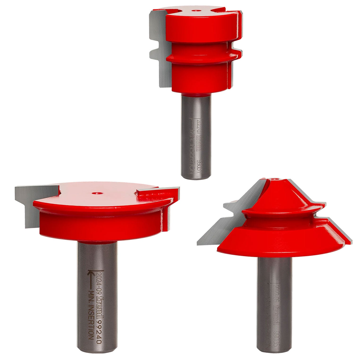 3 Piece Locking Joint Router Bit Set