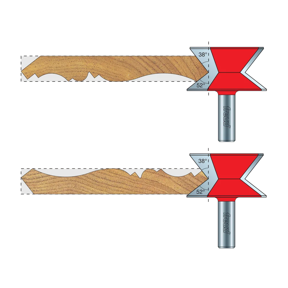 Crown Bevel Bit