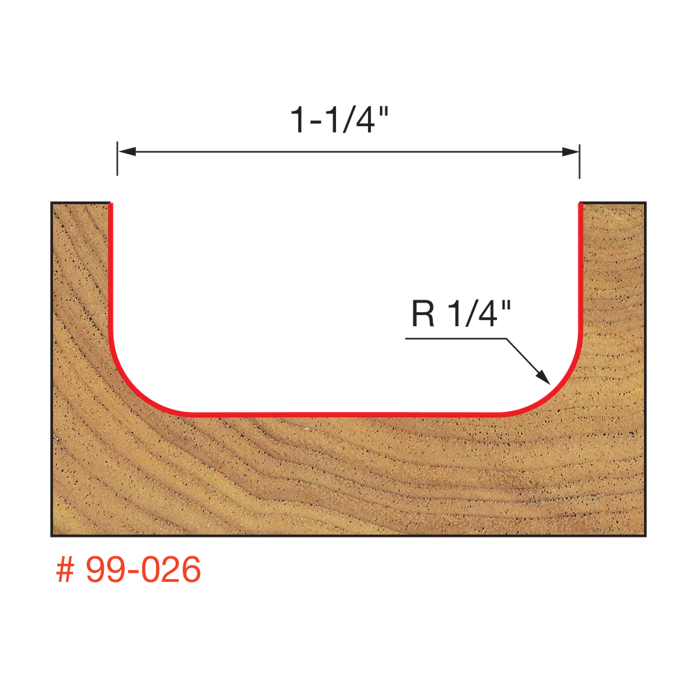 Dish Carving Router Bits