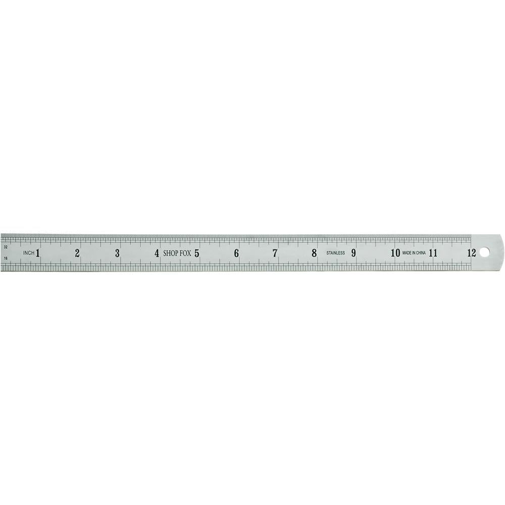 12" Stainless Steel Ruler
