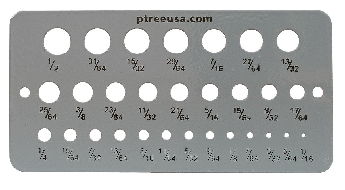 Drill Bit Measuring Guide