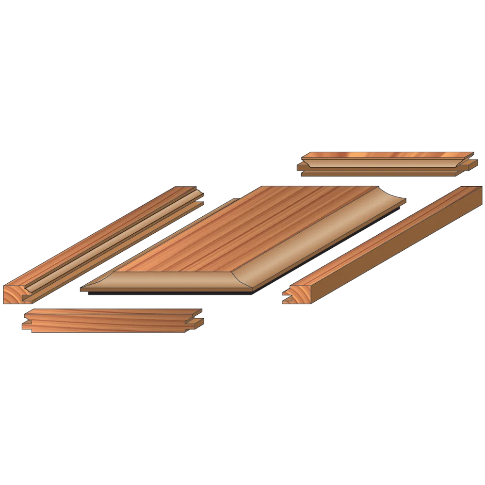 3 Piece Premier Adjustable Cabinet Bit Set