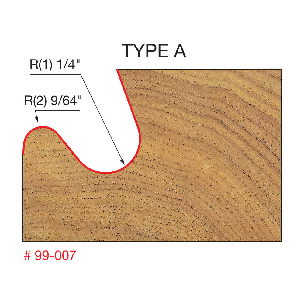 Door Pull Router Bit