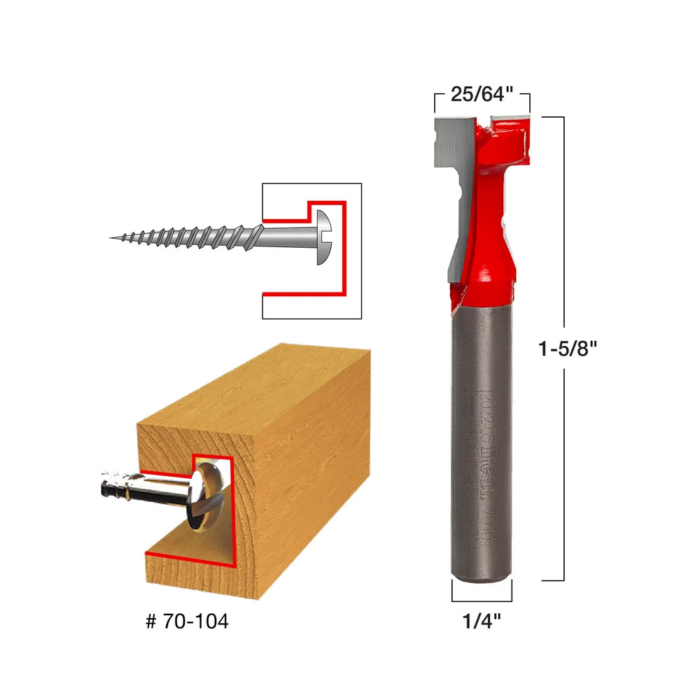 Key Hole Router Bit