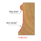 Face Molding Router Bits