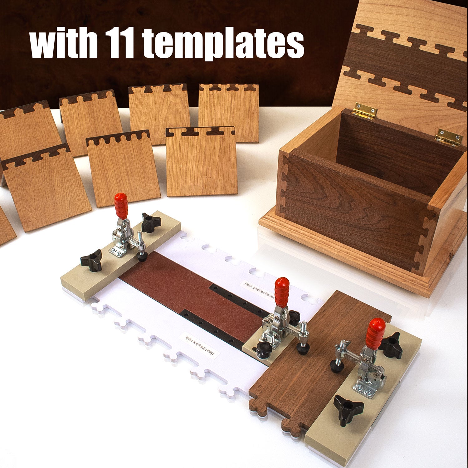 Fast Joint™ Deluxe Joinery System with 11 Original Templates