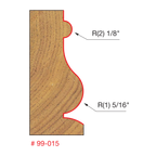Face Molding Router Bits