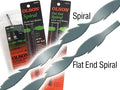 Flat Spiral Tooth Scroll Saw Blades - 12PK