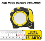 Metric/Standard 16' AutoLock Tape Measure